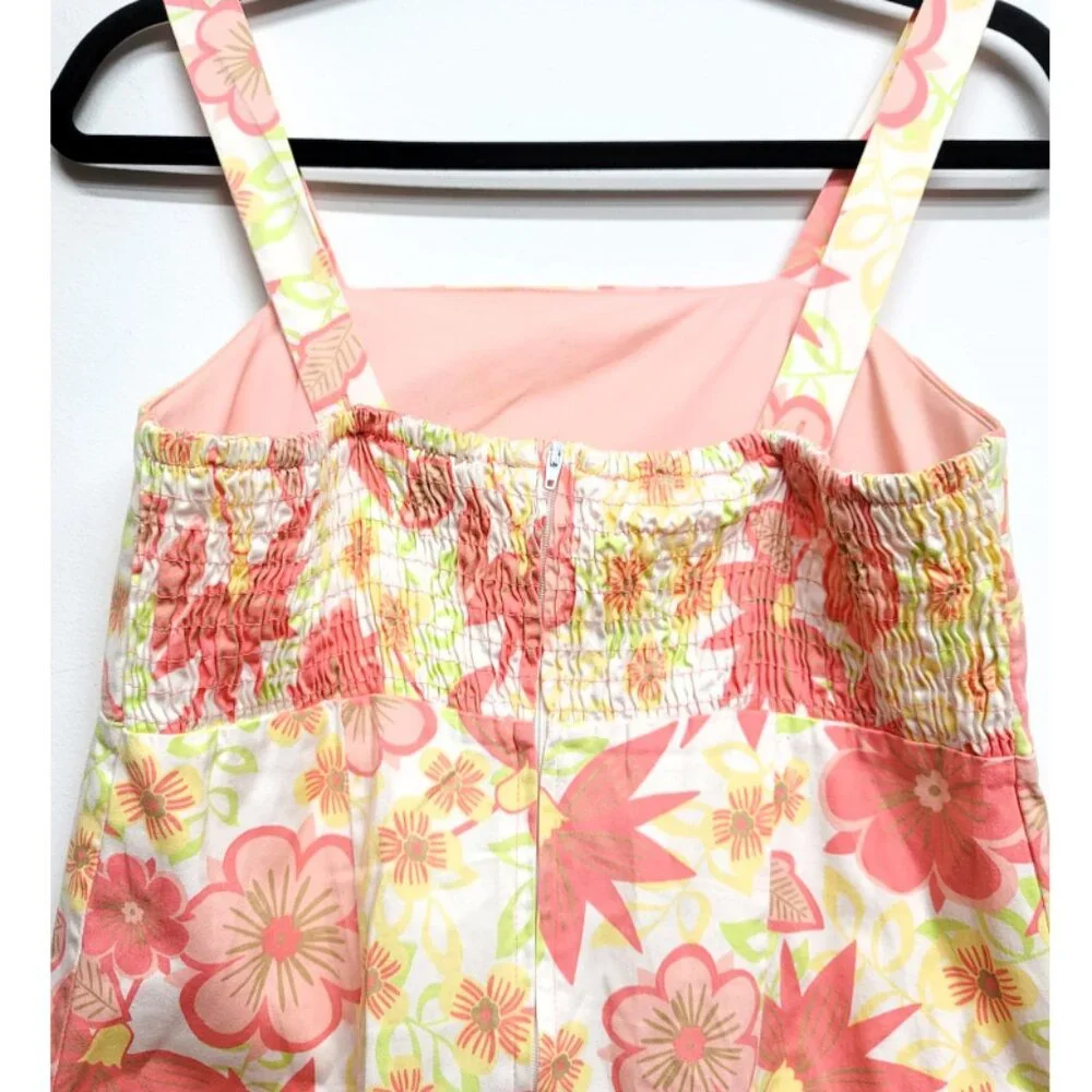 Bay Studio Floral Tiered A-Line Sun Dress 12